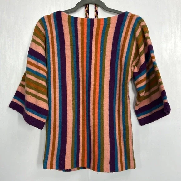 TRACY FEITH WOOL BELTED-TUNIC SWEATER - Picture 4 of 5